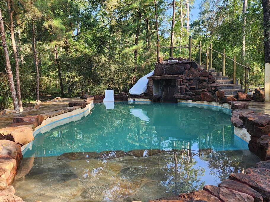 Waterfront Treehouse In A Magical Forest Waller Exterior foto